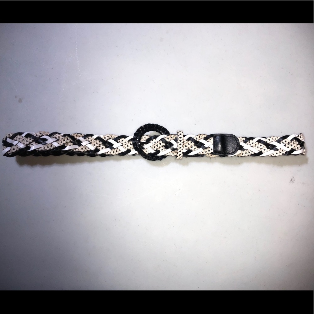 Black and White Belt